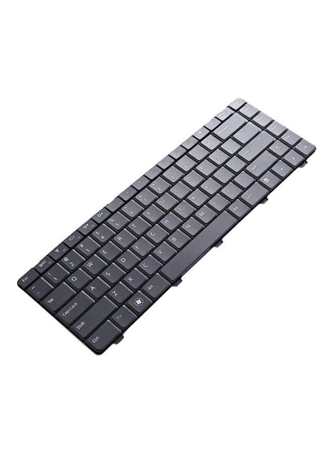 ديل لوحة مفاتيح بديلة لجهاز لابتوب ديل - طرازي N4010/ 5030 أسود - Image 3
