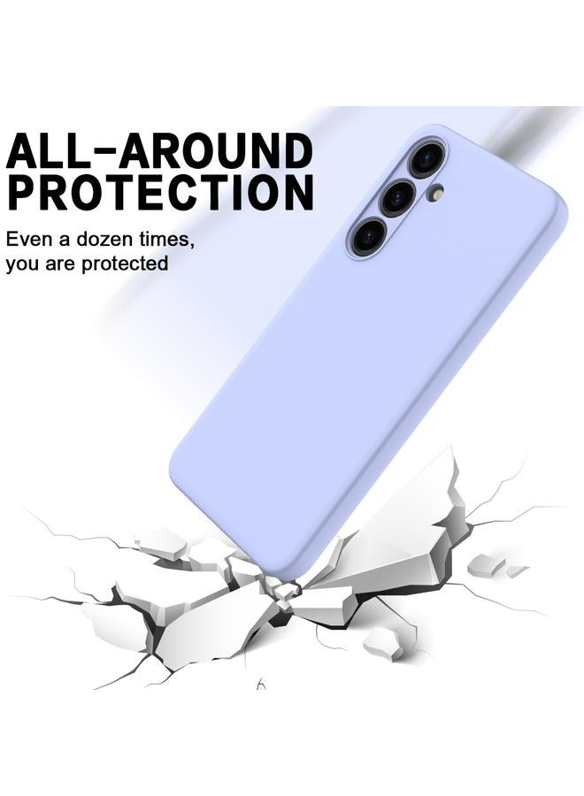 اس-توب جراب لهاتف Samsung Galaxy S24 5G، جراب سيليكون سائل ملون - Image 3