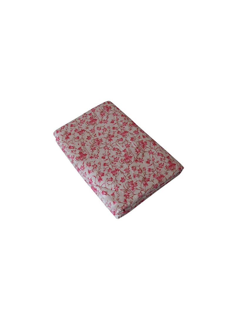 DEILYVERY DEILYVERY Single Bed Reversible BlanketDuvetAC Comforter Light Weight AC Dohar All Weather Single Bed Dohar RED MALMAL Single 
