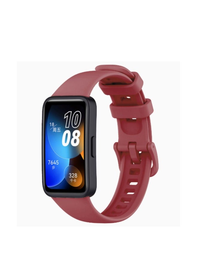 Silicone Watchband For Huawei Band 8 Huawei Band 9 Strap Smartwatch Wristbandbracelet Wriststrap Sport Replacement  - Image 1