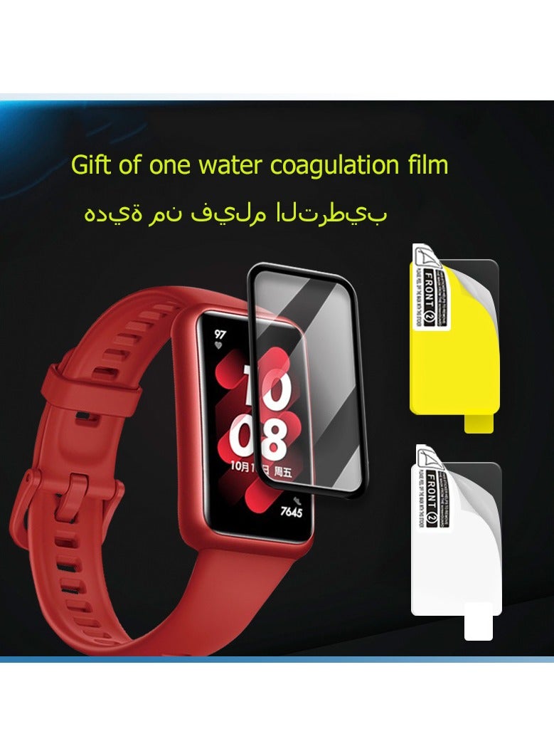 Silicone Watchband For Huawei Band 8 Huawei Band 9 Strap Smartwatch Wristbandbracelet Wriststrap Sport Replacement  - Image 2