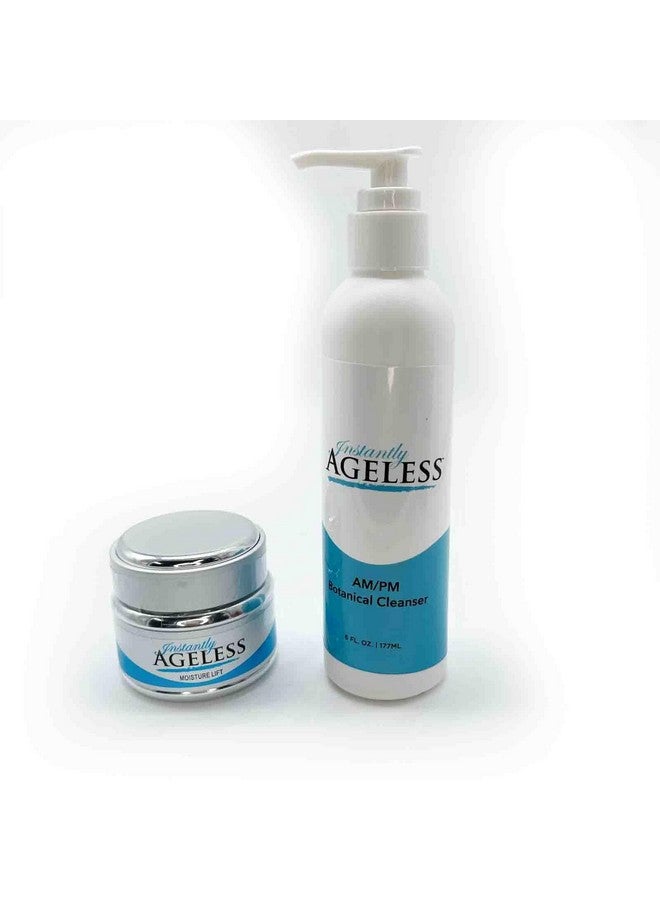 Instantly Ageless AM/PM Botanical Cleanser & Daily Moisturizer Lift Face Cream - Image 1