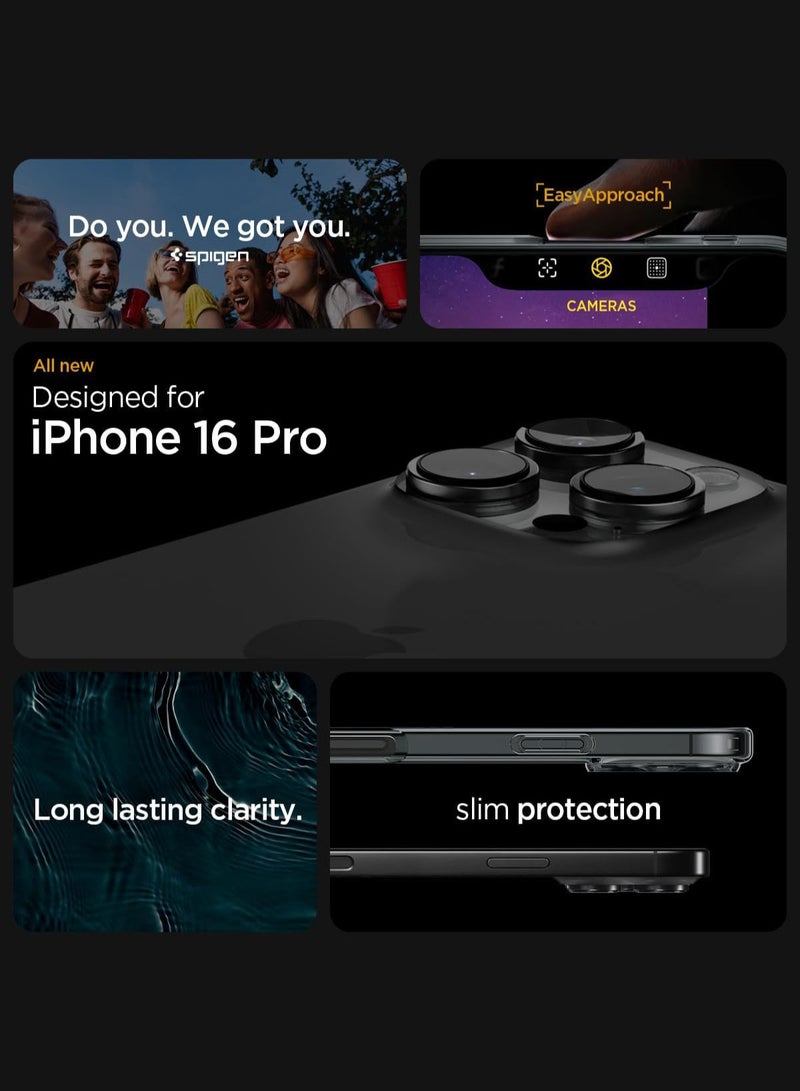 Spigen Ultra Hybrid iPhone 16 Pro Case Cover (2024) - Space Crystal - Image 2