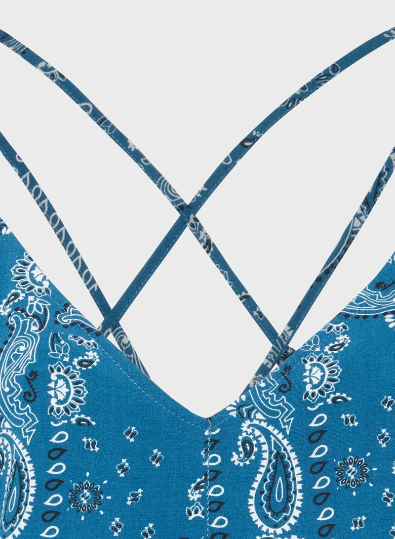 UNDIZ Bandana Print Onesie