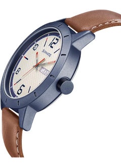Sonata Nxt Water Resistant White Dial Analog Watch With Calendar For Men 7137Al03  - Image 3
