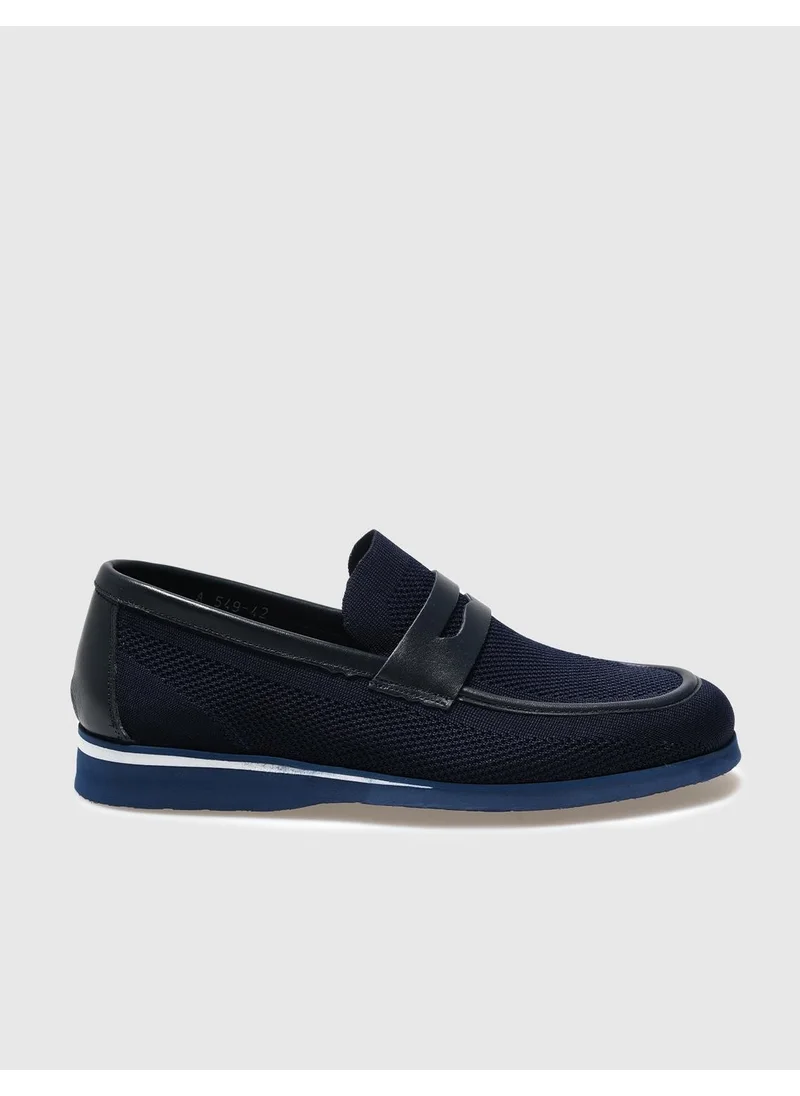 Cabani Knitwear Navy Blue Men's Casual Shoes