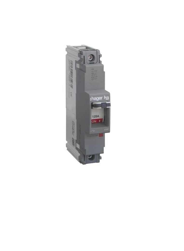 هاجر هاجر قطب واحد MCCB HHA038Z | قاطع الدائرة المصبوب بدون محايد 40A | h3 x160 TM FIX 1P1D 25 كيلو أمبير  - Image 2