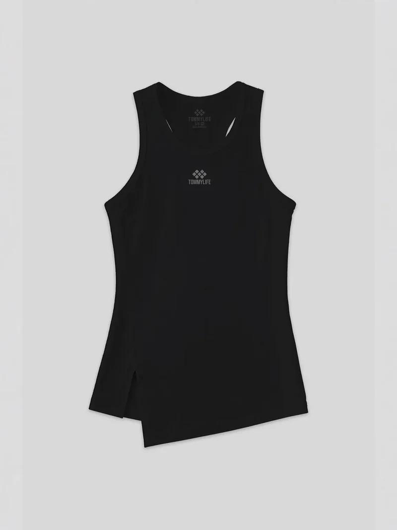 تومي لايف TOMMY Sleeveless Crew Neck Active Top