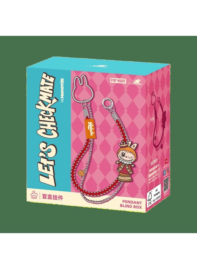 POP MART The Monsters Let'S Checkmate Series Pendant Blind Box By Pop Mart (1 Random)