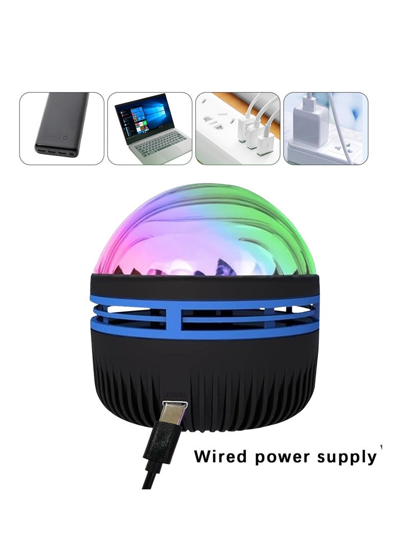 ACYYH LED Aurora Night Light Projector, USB Powered, Remote Control, Multi Color Modes - Image 5