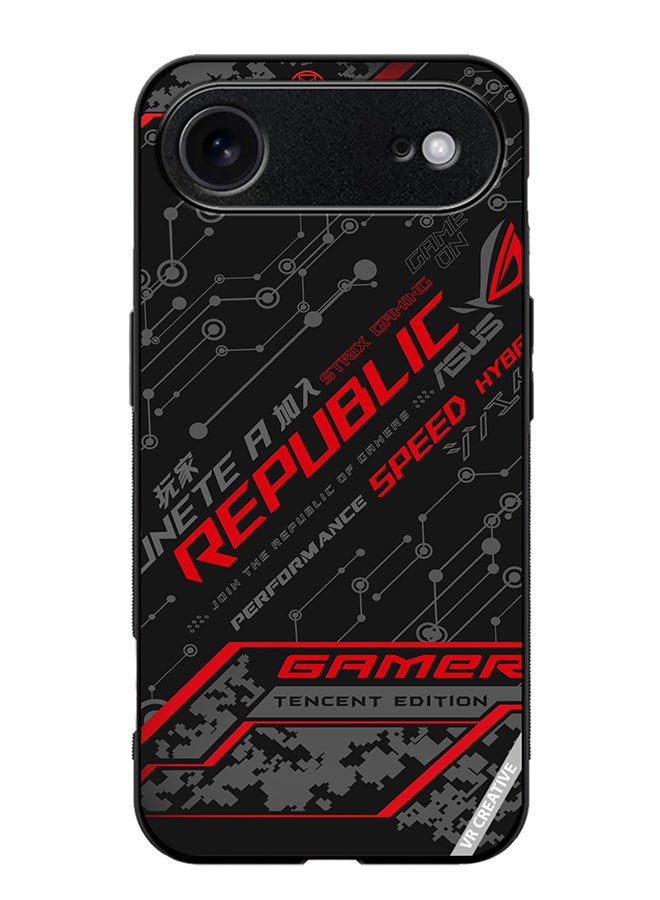 Protective Case Cover For Apple iPhone 17 Air Gamer Tencent Edition Design Multicolour
