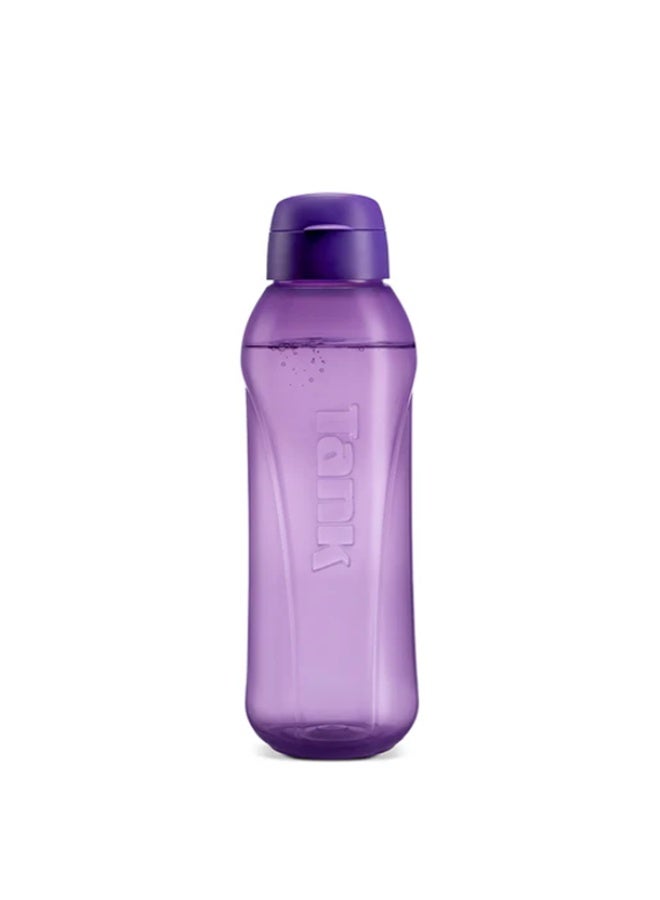 TANK Bottle Go, PP Plastic Leakproof 800ml, Purple - Image 1