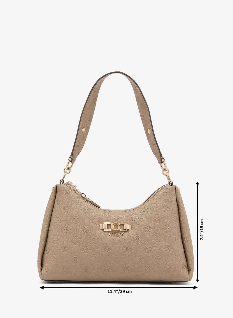 GUESS Anise Double Zip Shoulder Bag - Image 5