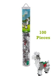 Llama 100 Pcs Tube Building Bricks, Mixed, Standard
