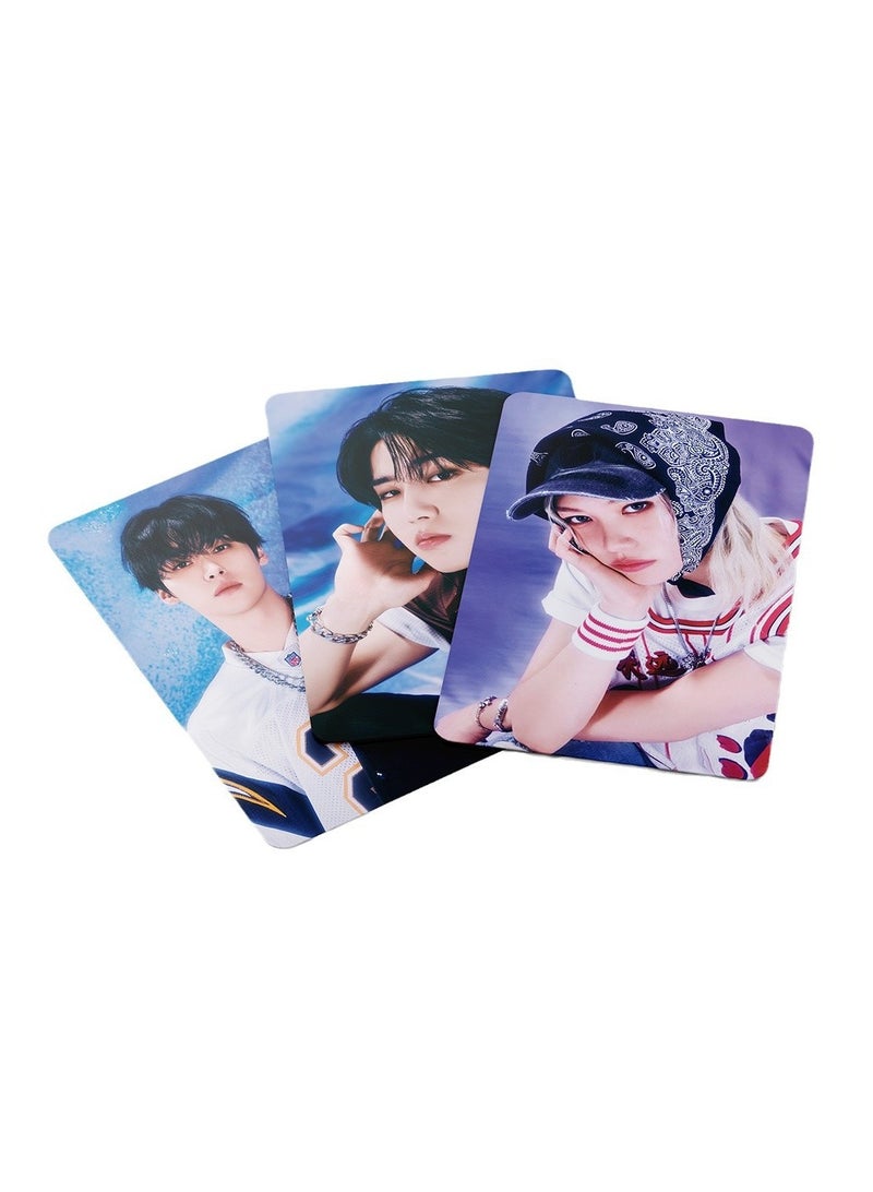 NIBEMINENT 55 Pcs Kpop Stray Kids 5Th FanClub Stay Over The Rain Lomo Cards Card For Fans Collection Gifts - Image 3