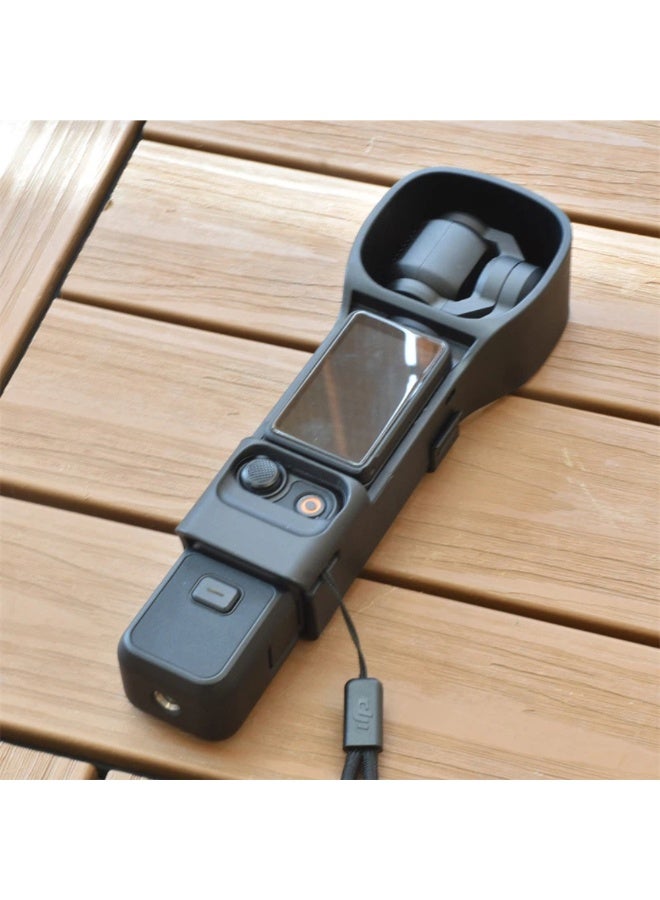 Black Protective Case for DJI Osmo Pocket 3 | Snug-Fit Cover with Precision Cutouts - Image 4