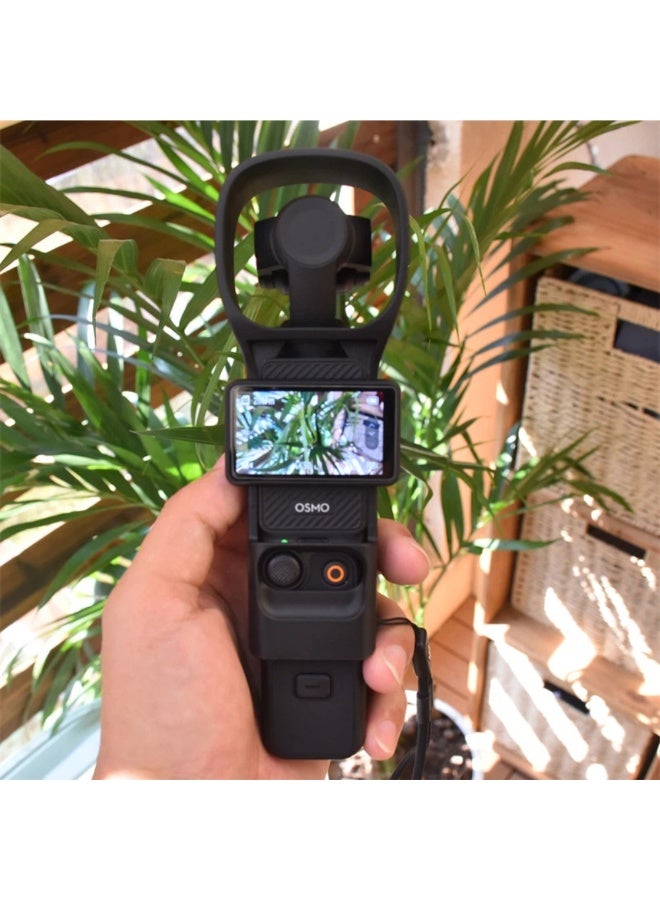 Black Protective Case for DJI Osmo Pocket 3 | Snug-Fit Cover with Precision Cutouts - Image 1