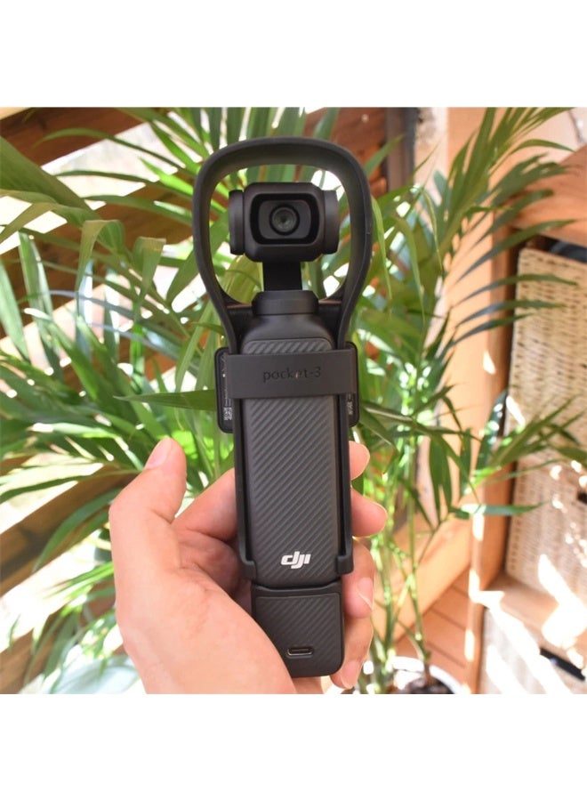 Black Protective Case for DJI Osmo Pocket 3 | Snug-Fit Cover with Precision Cutouts - Image 2