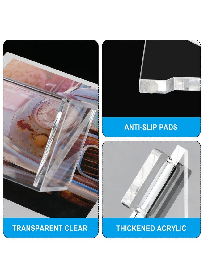 Cosmos Lightsaber Stand Desktop Clear Acrylic Light Saber Hilt Display Case, Lightsaber Hilt Fixed Stand Dust-Proof Showcase, Lightsaber Holder Clear Display Box with Anti Slip Pads for Lightsaber Hilts, Daggers - Image 4