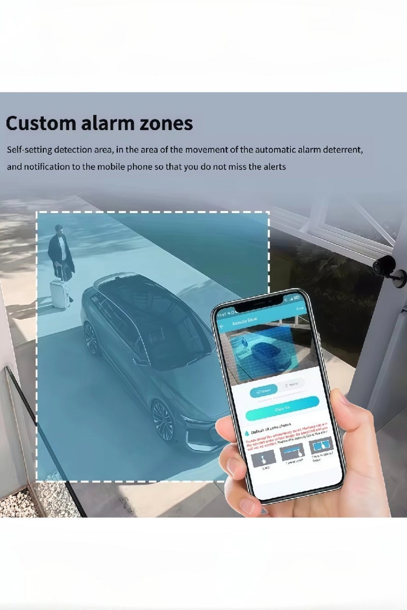 WIFI Mini Camera - Compact indoor plug-in smart security camera, 4K HD video, night vision, motion detection, two-way audio, easy set up, win 64memory card) - Image 5