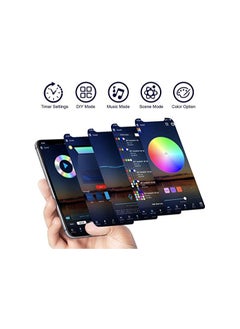 LUMIVE Lumive Smart RGB LED Strip Lights, Alexa Compatible Waterproof LED Lights (10M WiFi Smart RGB Led Strip Lights)  - Image 5