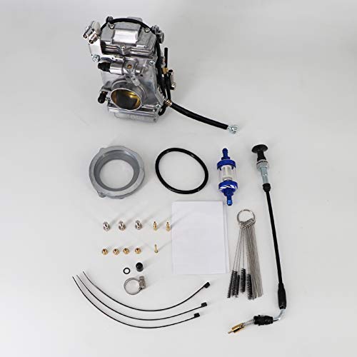 Tektall Carburetor Replace For Mikuni HSR42mm HSR TM42-6 42mm Fits for Harley Evo Evolution Twin Cam Motorcycle with Choke Cable - Image 2