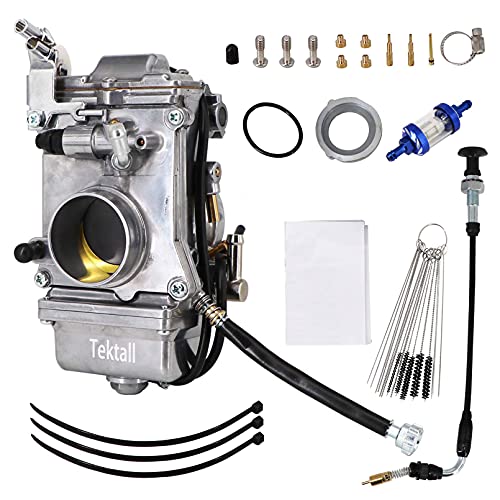 Tektall Carburetor Replace For Mikuni HSR42mm HSR TM42-6 42mm Fits for Harley Evo Evolution Twin Cam Motorcycle with Choke Cable - Image 1