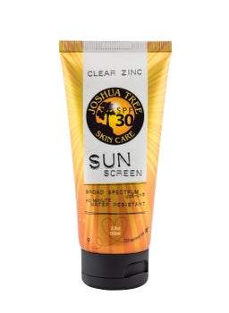 Joshua Tree Joshua Tree SPF 30 Natural Sun Screen Lotion with Clear Zinc and Aloe (3.3 oz.) 