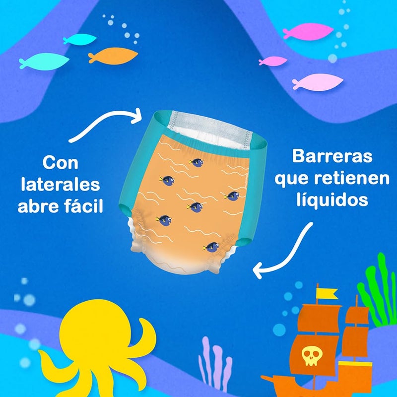 Huggies Little Swimmers Diapers - Large - 10 Ct - Unisex - Image 3