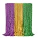 EOBOH 72PCS Mardi Gras Beads Throws Mardi Gras Green Purple Gold Metallic Beads Necklaces Accessories Bulk Mardi Gras Beads Necklace Costumes for Parade Throws Party Decorations Favor Supplies - Image 2