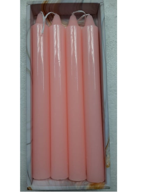 Scented Candles Pink 4 Pieces set