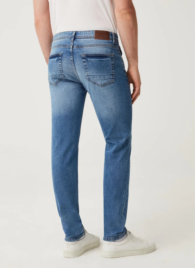 او في اس Ovs Mens Slim Jean