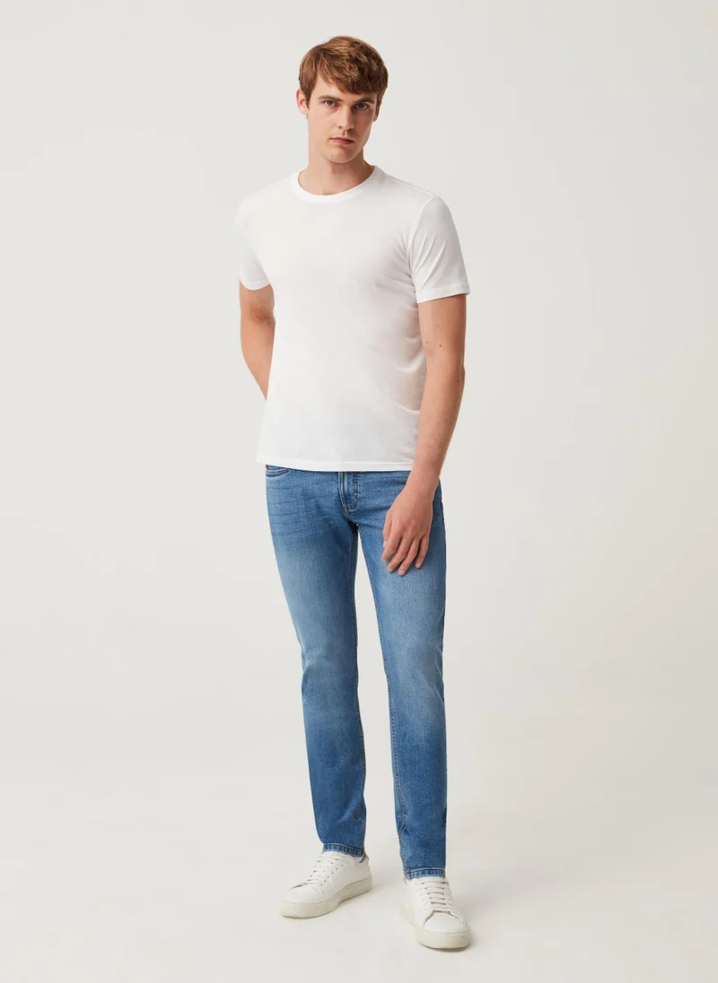 او في اس Ovs Mens Slim Jean