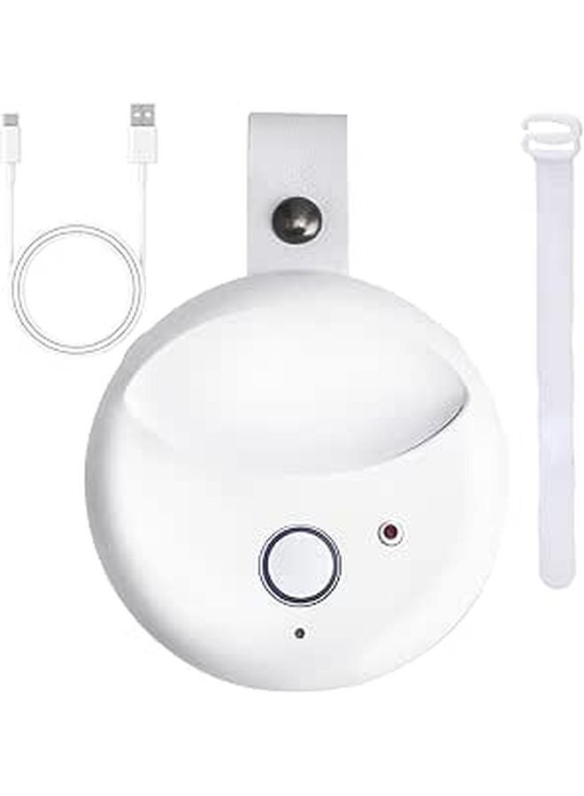 White Noise Machine with Night Light Sleep Monitoring Portable Sound Machine for Home Office Travel - Image 1