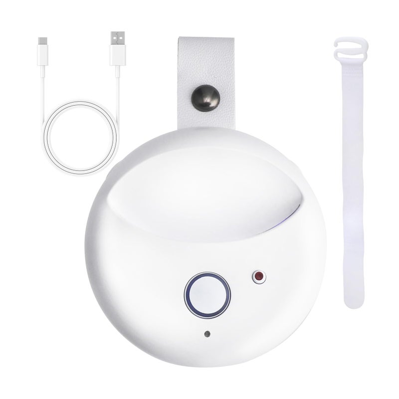 White Noise Machine with Night Light Sleep Monitoring Portable Sound Machine for Home Office Travel - Image 2