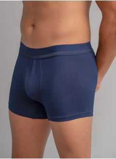 COTTONIL Mercerise Navy Blue Boxer Underwear For Men  - Image 2