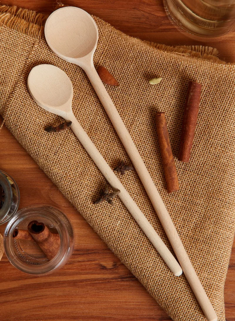 Hema Set Of 2 Wooden Spoons