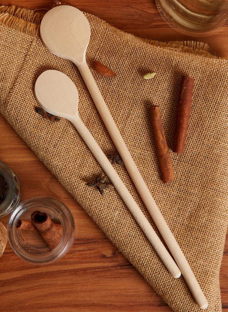 Hema Set Of 2 Wooden Spoons
