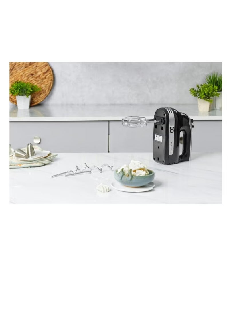 IDO Hand Mixer from IDO 500 Watt 5 Speeds Black HM500-BK  - Image 2