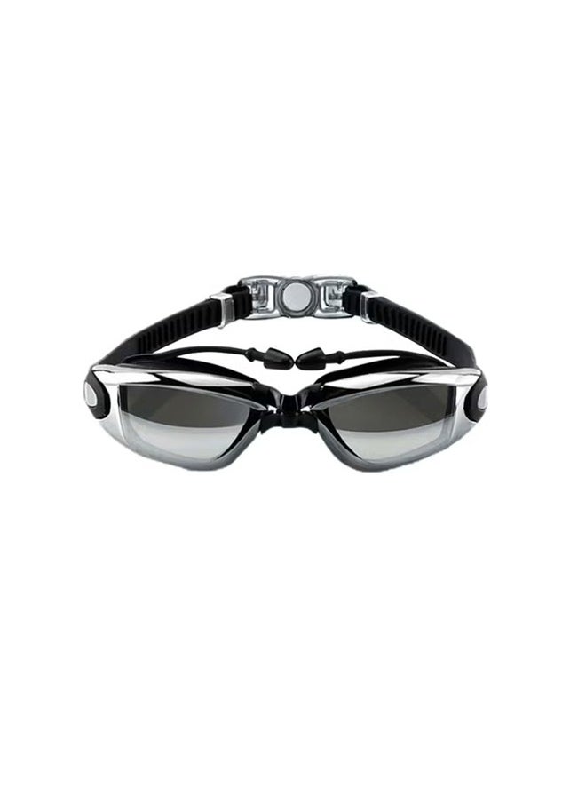 Anti Fog,Anti UV,Myopia,All-around Swimming Goggles,Suitable for Men Women Teenagers Children (Degree: 600 Black)