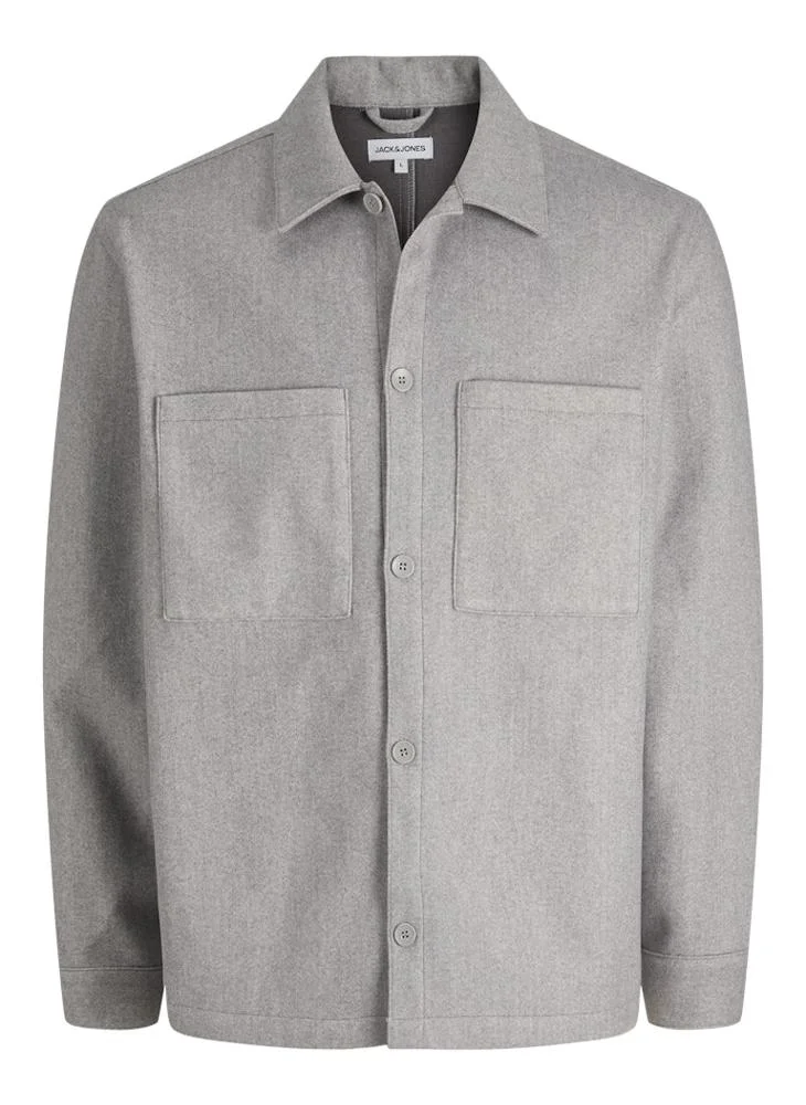 JACK & JONES Jjjerry Long Sleeve Button Down Shirt