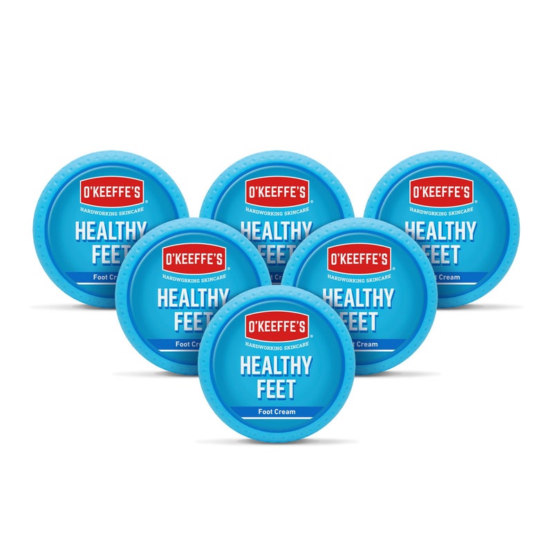 OKeeffes Healthy Feet Jar 91g 6 Pack