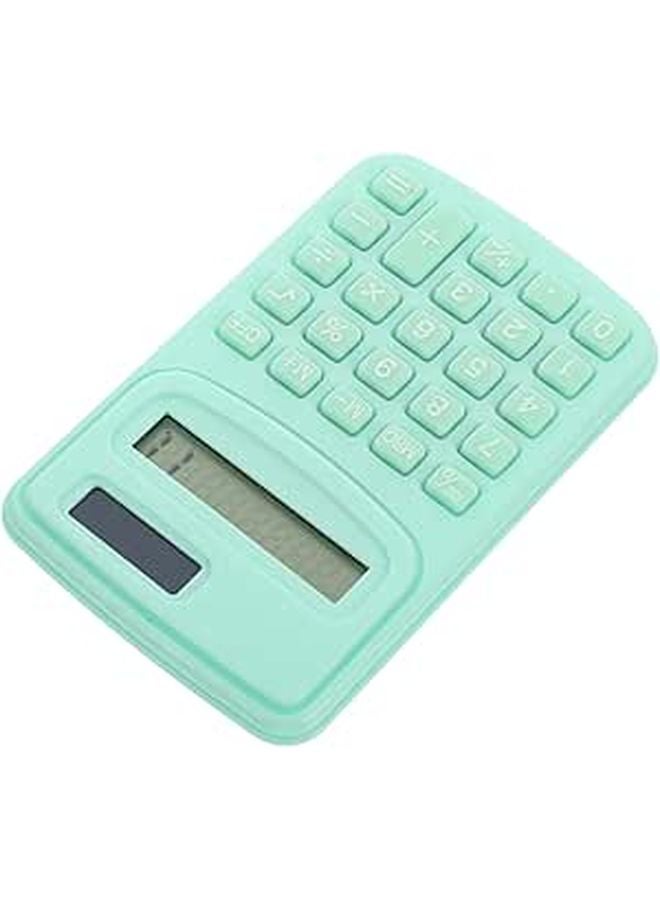 Mint Green Portable Calculator Lightweight Multi Function Math Device for Students Professionals - Image 1