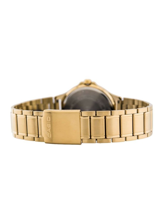 CASIO Men Chronograph Dress Watch- MTP-V300G-1AUDF - 41 mm - Gold - Image 2