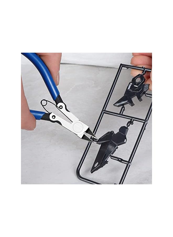 PROMASS promass Wire Flush Cutters, Model Sprue Wire Clippers for Crafting, Ultra Sharp and Precision CR-V Side Cutting nippers, Ideal for Clean Cut and Precision Cutting Needs  - Image 5