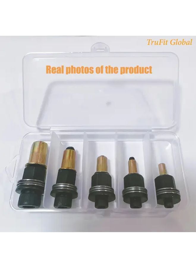 5 Pcs Manual Rivet Tool Set With 5 Sizes M4 M10 Blind Nuts Mandrels For Automotive Industrial - Image 2