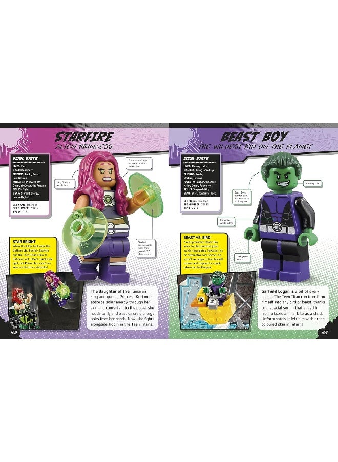 LEGO DC Super Heroes Character Encyclopedia: Includes Exclusive Pirate Batman Minifigure (Packaging may vary)  - Image 5