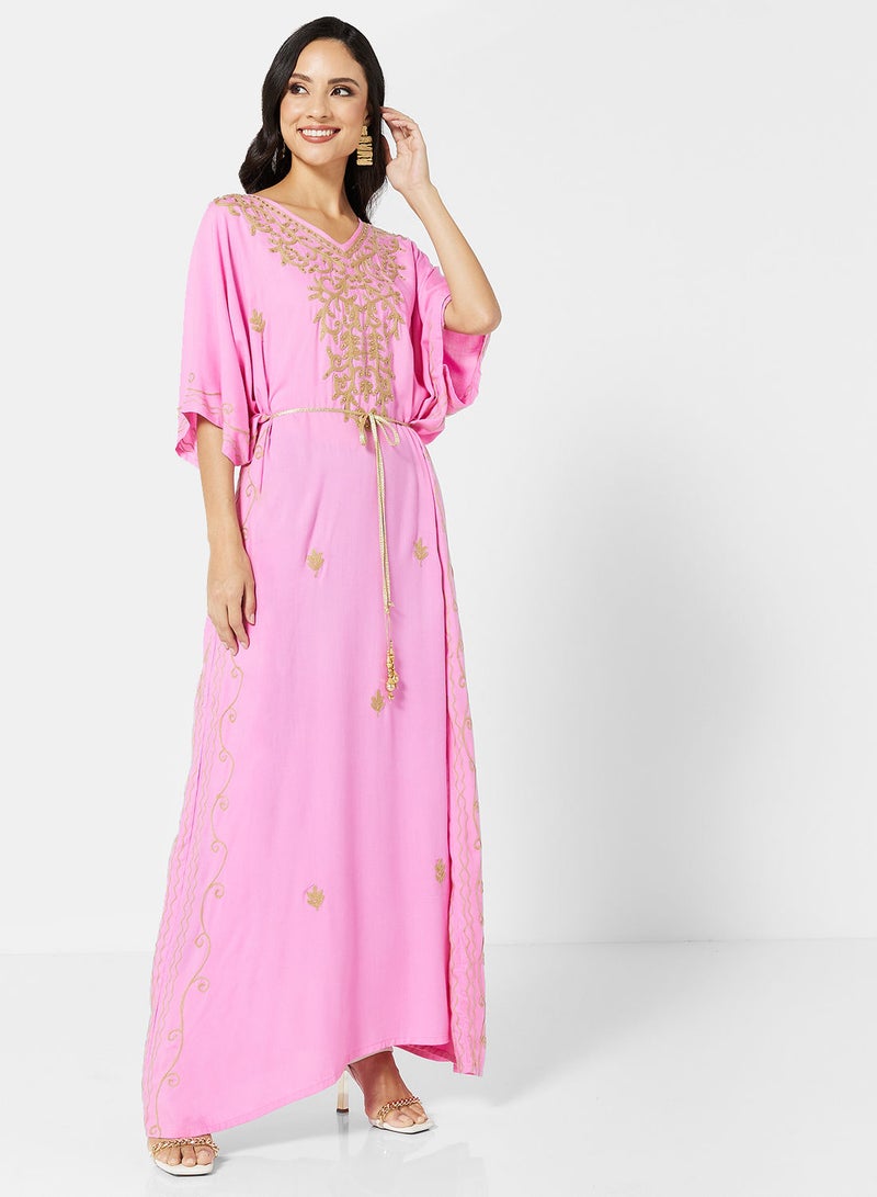 ARABIAN CLOSET EMBROIDERED KAFTAN - Image 1
