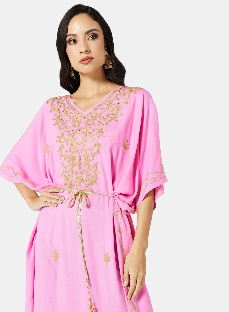 ARABIAN CLOSET EMBROIDERED KAFTAN - Image 3
