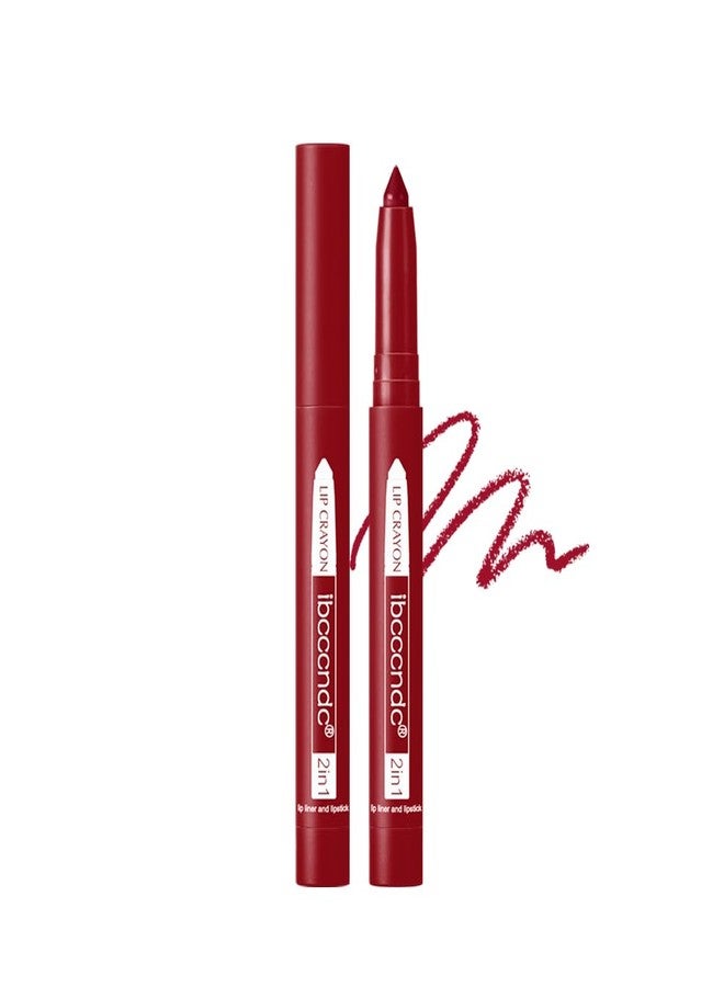 MYUANGO 12 Colors Matte Lip Liner Pencil, Waterproof Lasting Lip Crayon, Natural Vegan Lip Liner Set with Sharpener for Women (07) - Image 1
